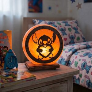Нощна лампа от Хималайска сол, Stitch (Стич)
